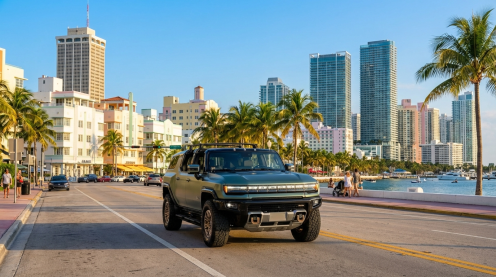 Hummer Miami Skyline