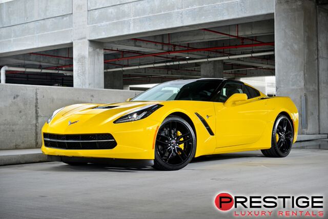 Corvette Stingray TTop Rental  Prestige Luxury Rentals