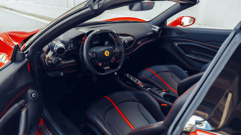 2023 Ferrari F8 Spider Interior