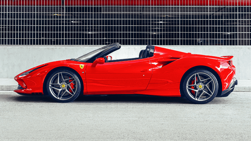 2023 Ferrari F8 Spider Side