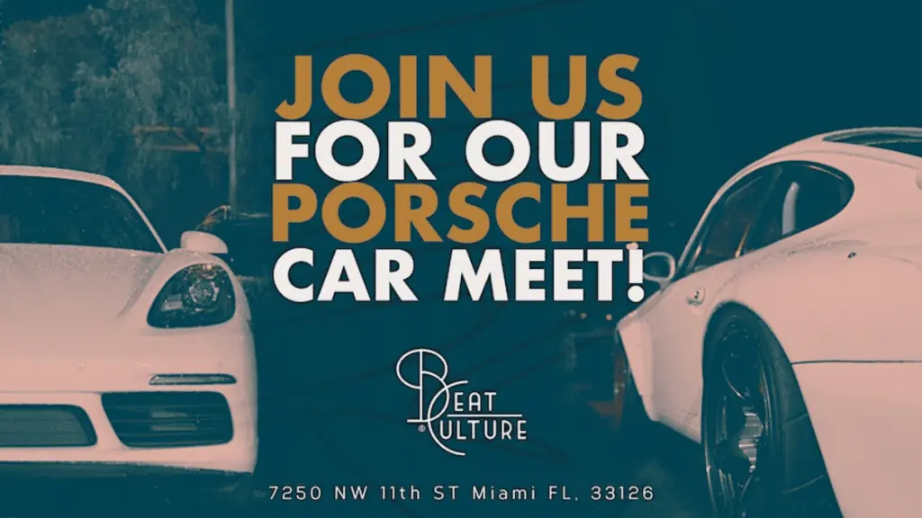 Porsche Car Meet 2nd Thursday Of The Month