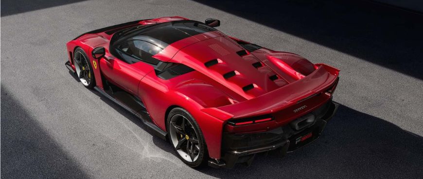 2026 Ferrari F80 Back