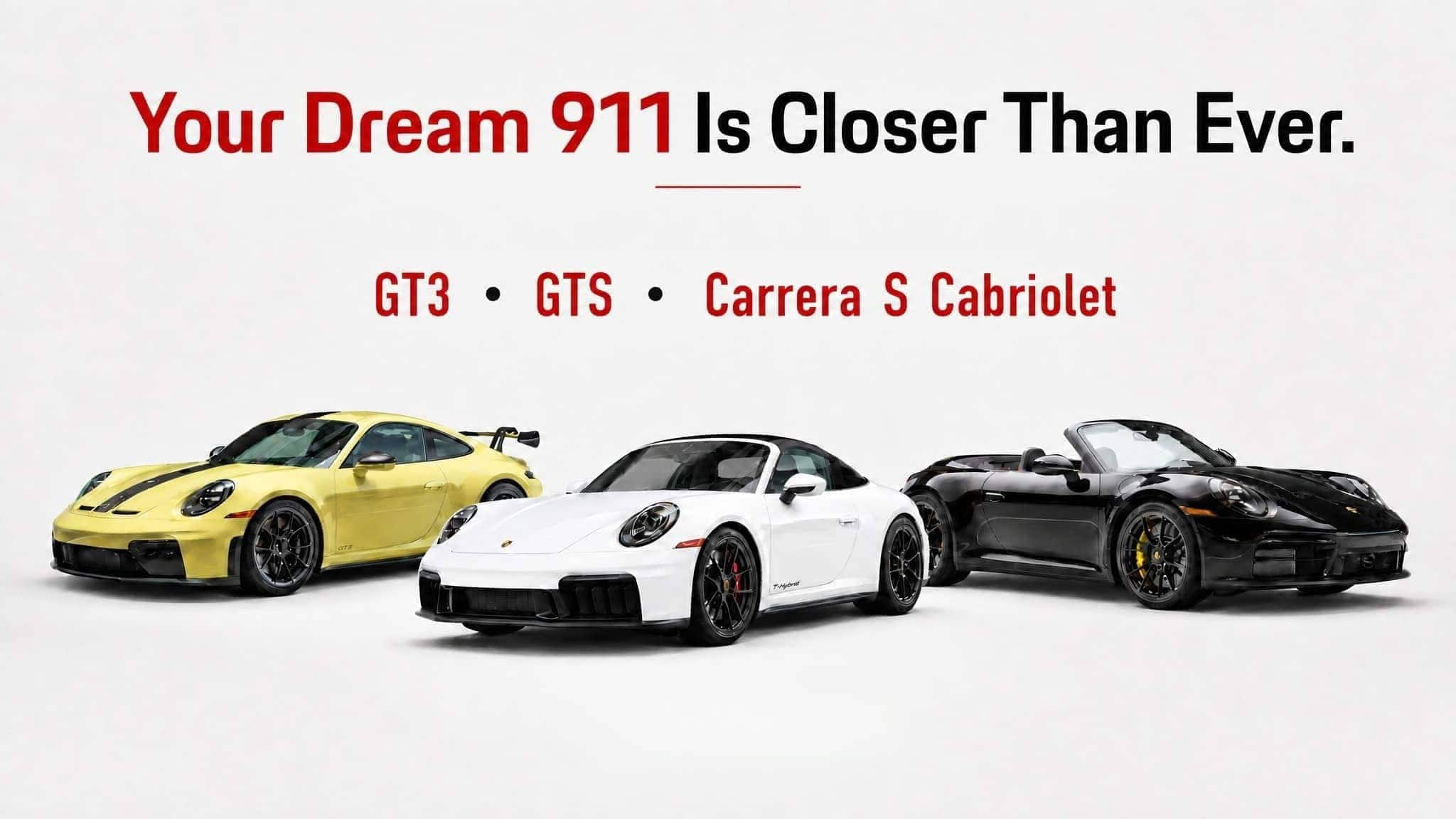 Porsche 911 Banner
