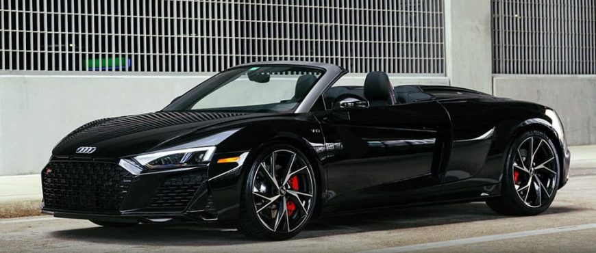 audi R8 front