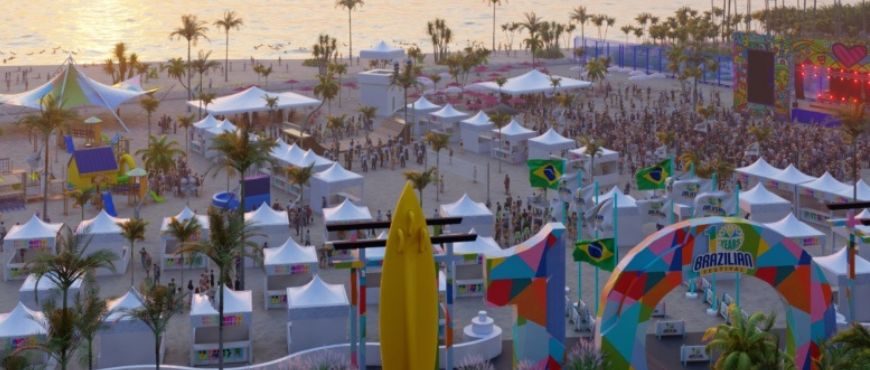 Brazilian Festival Entrance